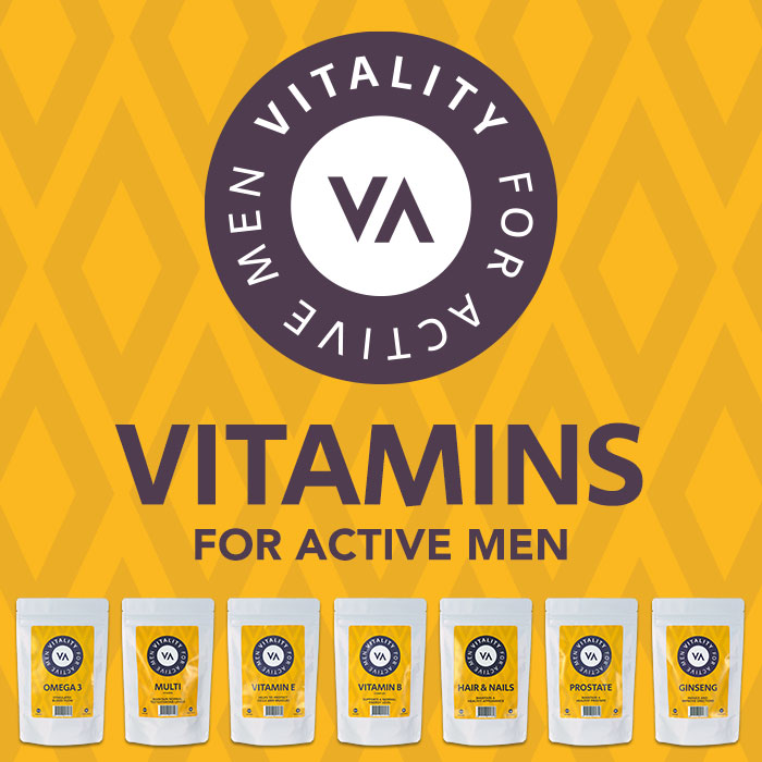Vitamins for active men